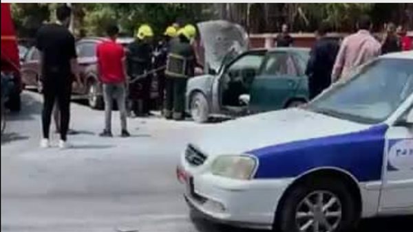 جانب من الحريق 