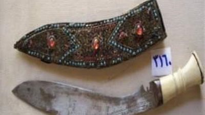 متحف بورسعيد يعلن عرض قطعة أثرية فريدة لخنجر من الصلب 