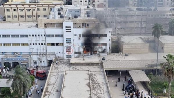 جانب من الحريق 