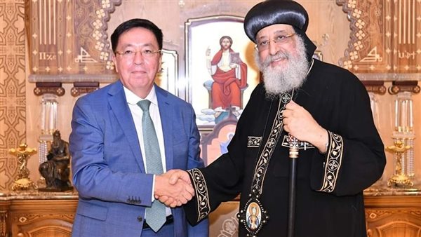 البابا تواضروس يستقبل