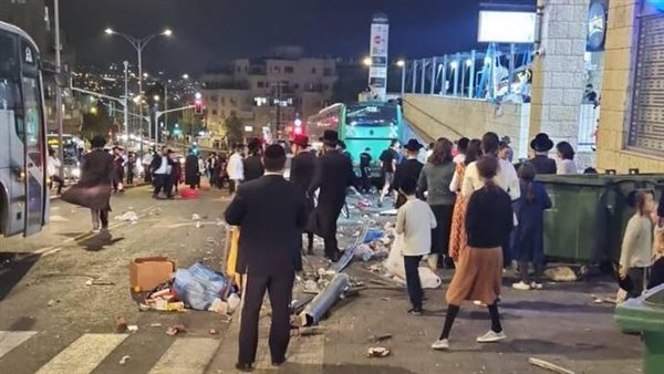 حادث انقلاب حافلة