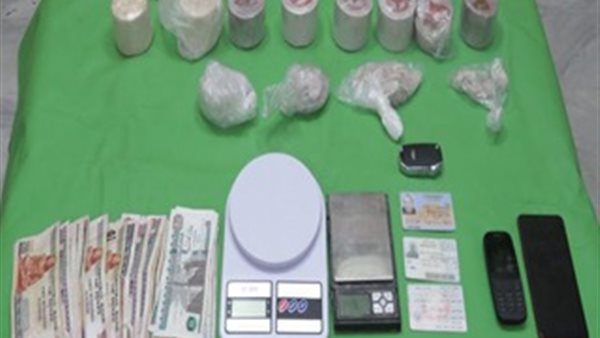 المخدرات المضبوطة