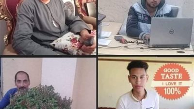 أهالي سوهاج يشيعون 9 أشخاص لقوا مصرعهم في حادث على صحراوي المنيا | صور