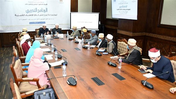 وزير الاوقاف في محاضرة