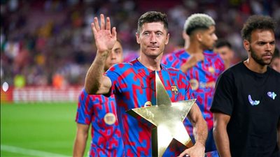 المهمة الاولى.. ليفاندوسكي يقود هجوم برشلونة لـ مواجهة رايو فاييكانو في الدوري الإسباني