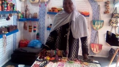 محافظ أسوان: مشاركتنا بمعرض ديارنا ضمن خطة التسويق للمنتجات والمشغولات اليدوية والحرفية