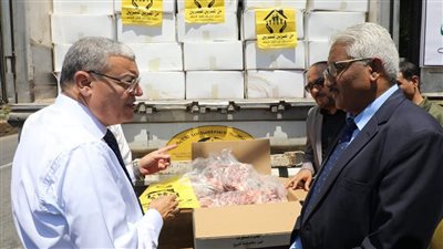 تخصيص 47 طن لحوم لتوزيعها على الأسر الأولى بالرعاية في المنيا