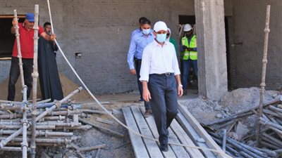 محافظ الغربية يتفقد مشروعات المبادرة الرئاسية حياة كريمة بنهطاي