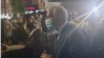 محافظ الجيزة يشارك في صلاة الجنازة على جثامين ضحايا كنيسة المنيرة| فيديو 