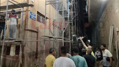 بتوجيهات من الرئيس السيسي.. بدء أعمال الترميم بكنيسة المنيرة بعد ساعات من احتراقها | بث مباشر