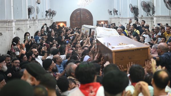 ضحايا حريق في كنيسة