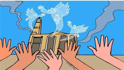 صعد بأرواحهم كالبخور إلى السماء.. ما هو ملاك الذبيحة المتصدر تريند تويتر بعد حريق كنيسة المنيرة؟