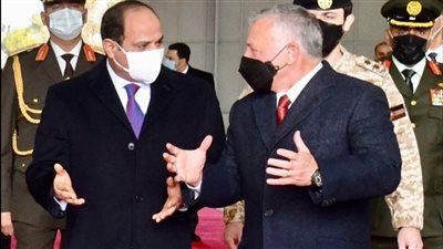 العاهل الأردني يعزي السيسي في ضحايا حادث كنيسة إمبابة