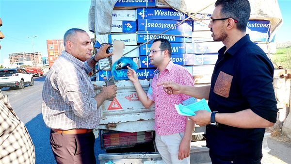 ضبط أسماك غير صالحة