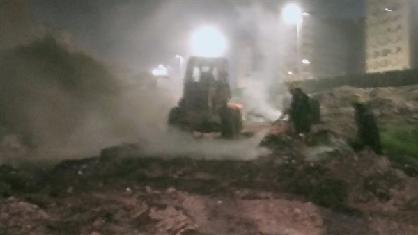 صور من الحريق