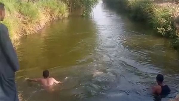 انتشال جثة طفل -