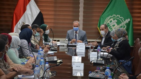 اجتماع محافظ القليوبية