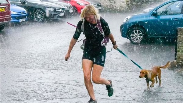 أمطار في بريطانيا