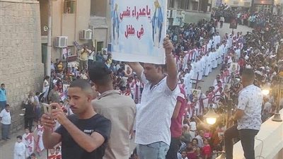 يا عدرا نفسي في طفل.. قصة لافتة رفعها ميلاد خلال الاحتفال بصوم العذراء في دير درنكة بأسيوط