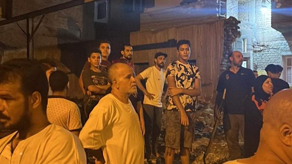  انهيار جزئى بدار