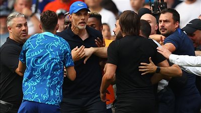 بسبب المشادة بينهما.. إيقاف توخيل مباراة وتغريم كونتي 15 ألف جنيه إسترليني