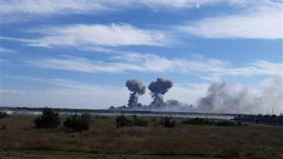 هجوم جديد على مقر الأسطول الروسي بالبحر الأسود.. ومطالبة المواطنين بالبقاء في المنازل 