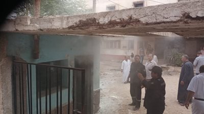 السيطرة على حريق محدود بغرفة في محيط محكمة الباجور الجزئية