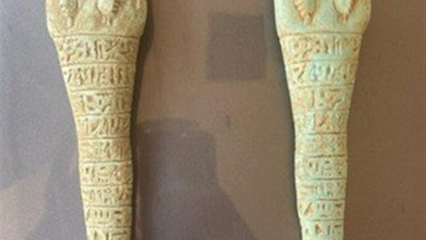 القطع الأثرية المضبوطة