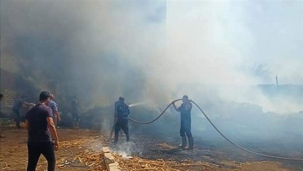 جانب من الحريق 