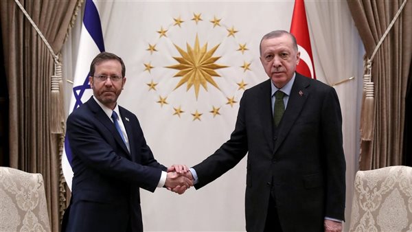 اردوغان وهرتسوج في