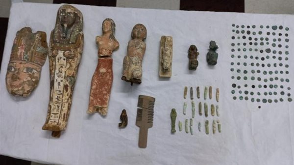 جانب من المضبوطات