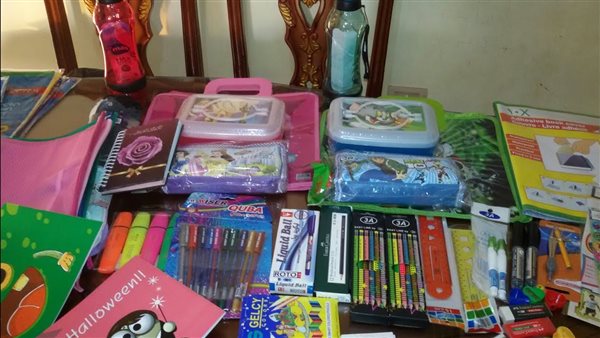  الأدوات المدرسية