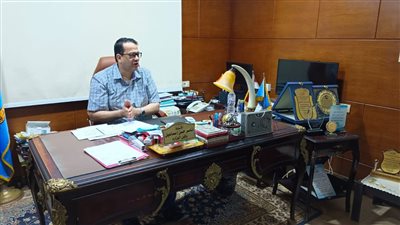 وكيل تعليم الغربية يناقش خطة ميكنة العمل الإداري بديوان المديرية