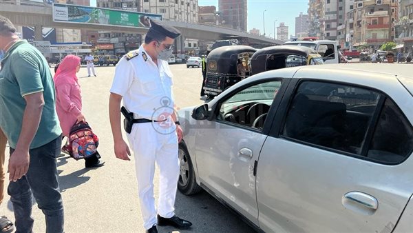 جانب من الحملات المرورية