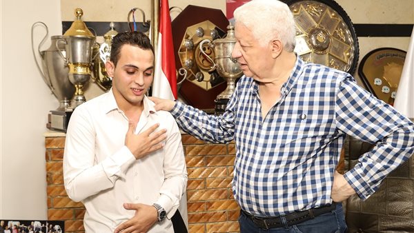 مرتضى منصور مع سعد