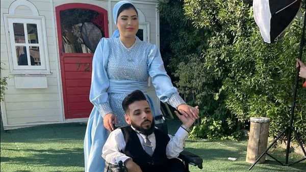 العروسين فادي وأماني