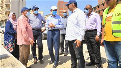 محافظ الغربية يتفقد مشروعات التطوير في طنطا 