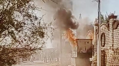 بدون خسائر بشرية.. السيطرة على حريق نشب في محول كهربائي بدير أبو حنس بالمنيا