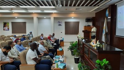 فريق الوكالة الأمريكية للتنمية الدولية يستعرض برامج مشروع الدعم الفني للحلول المتكاملة للمياه بسوهاج