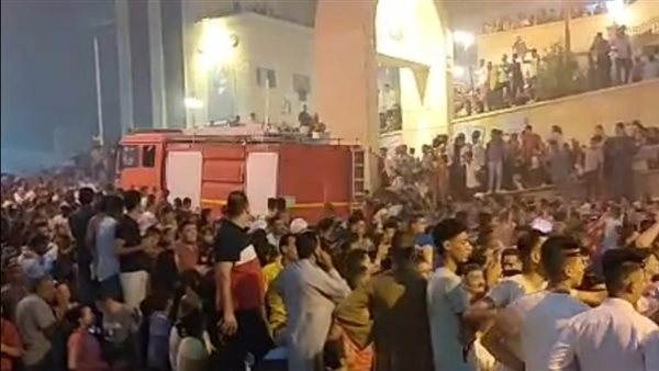 حريق دير درنكة 