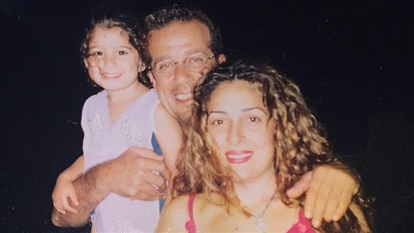 شريف منير وعائلته