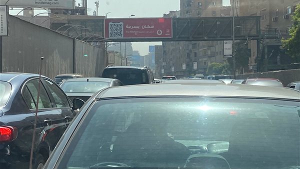 تكدس مروري بمحور