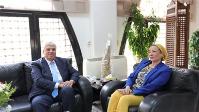 وزيرا التعليم العالي والبيئة يناقشان استعدادات مصر لمؤتمر تغير المناخ COP27