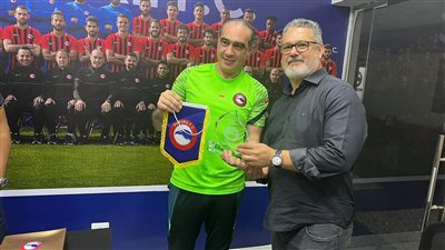 ميكالي يزور فيوتشر ويجتمع بـ علي ماهر