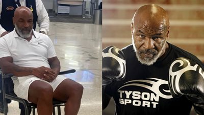 بعد تنبؤه بوفاته.. مايك تايسون قعيدًا على كرسي متحرك