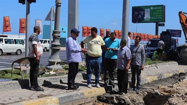 جولة لرئيس شركة الصرف