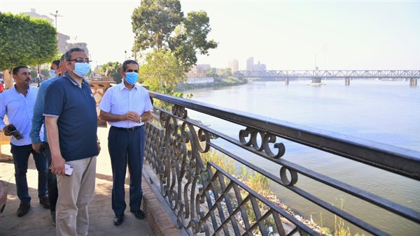 محافظ الغربية يتفقد