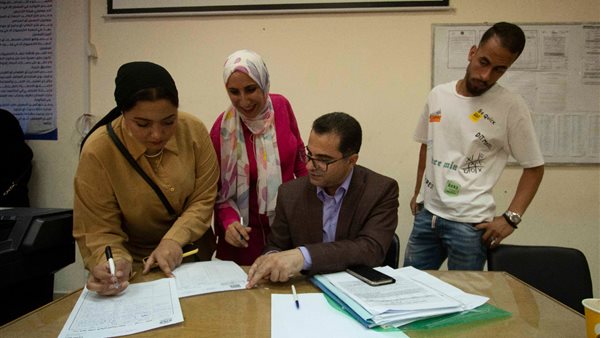 جانب من إقبال الطلاب