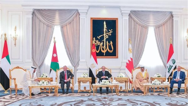 استقبال السيسي لرئيس