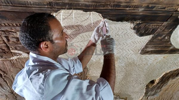 أعمال ترميم القطع